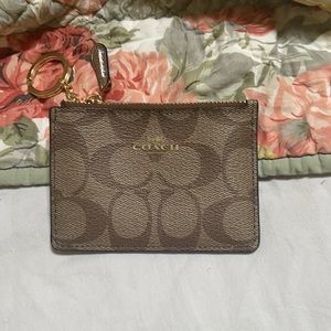 Coach mini wallet